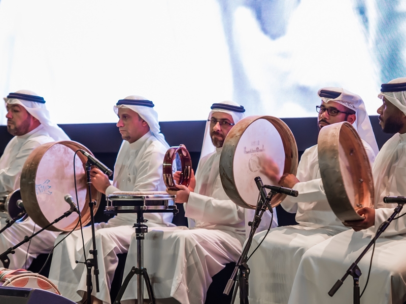 "لزايد سلام" لوحة موسيقية مستوحاة من قصائد الشيخ زايد